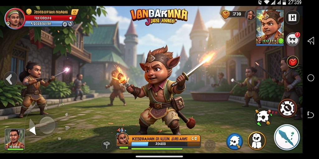 Tampilan gameplay 2739 yang seru dan menghibur.