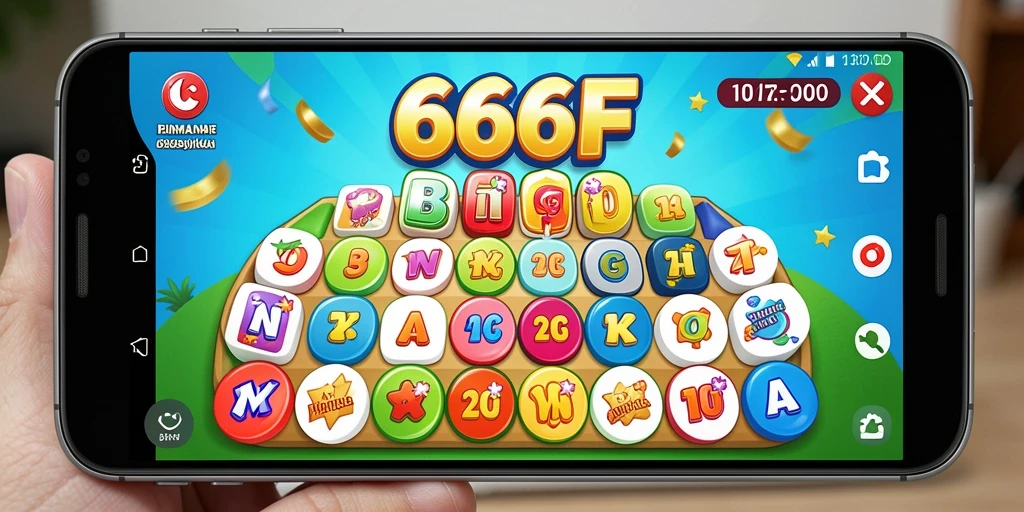 Gameplay Bingo yang seru dan interaktif di 666F.