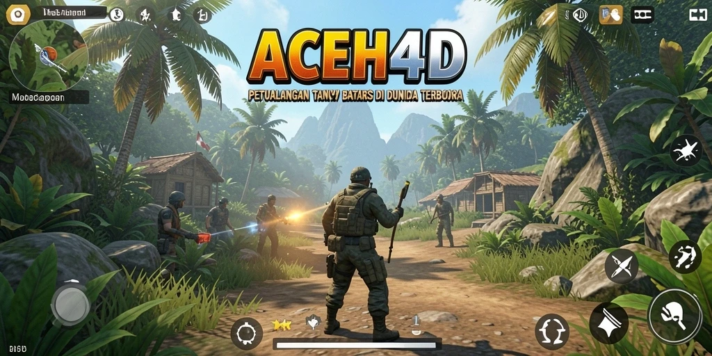 Tampilan gameplay menakjubkan di dunia terbuka ACEH4D.