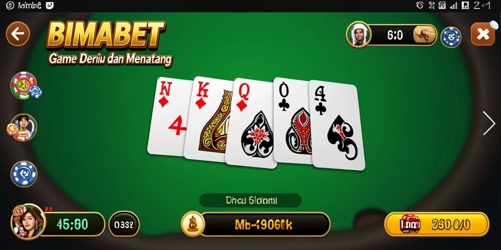 Screenshot gameplay utama BIMABET yang menarik dan menantang.