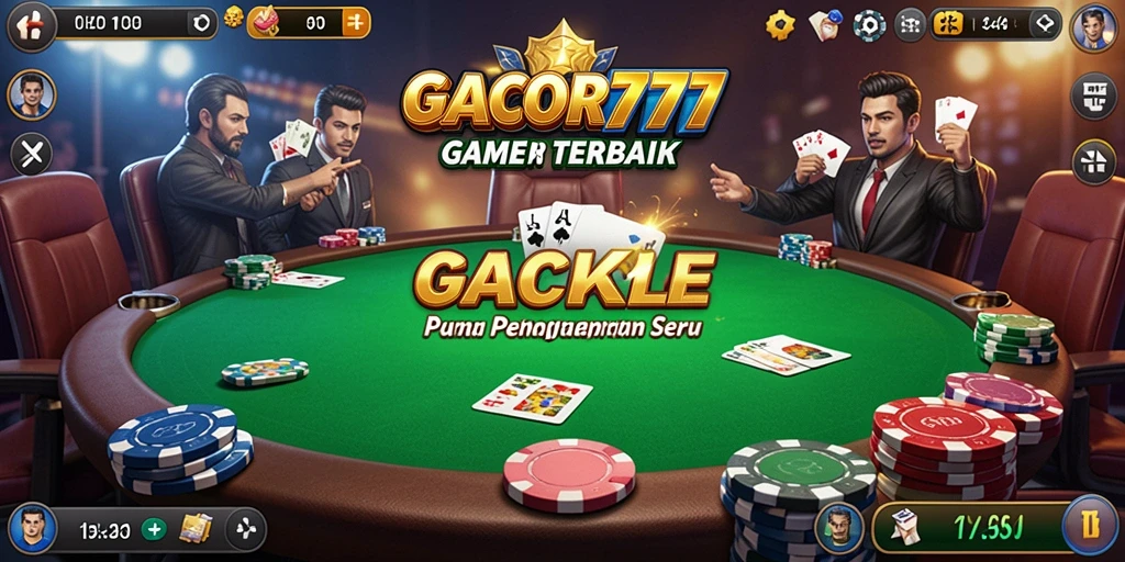 Tampilan gameplay menarik dari GACOR777 yang membuat seru.