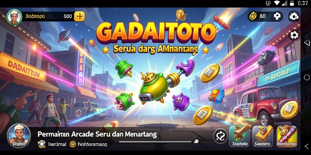Tampilan gameplay GADAITOTO yang seru dan menantang.