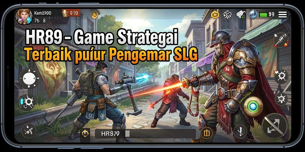 Tampilan gameplay HR89 yang menarik dan penuh strategi.