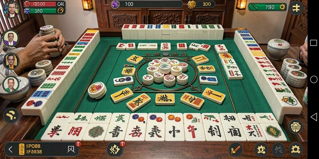 Tampilan gameplay LPO88 yang menarik dan menantang dalam Mahjong.