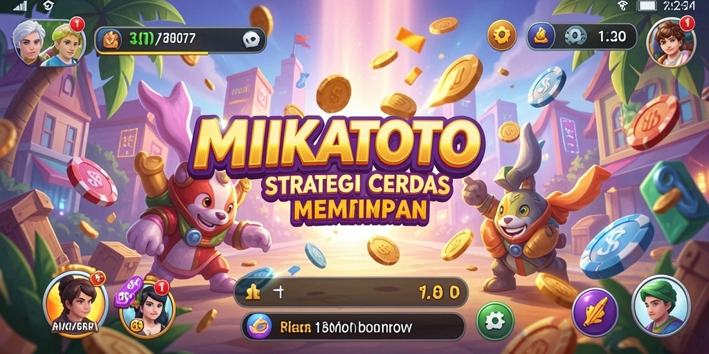 Tampilan gameplay MIKATOTO yang menegangkan dan strategis.