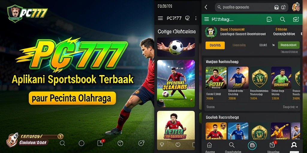 Screenshot gameplay PC777 yang menampilkan pengalaman sportsbook yang interaktif.