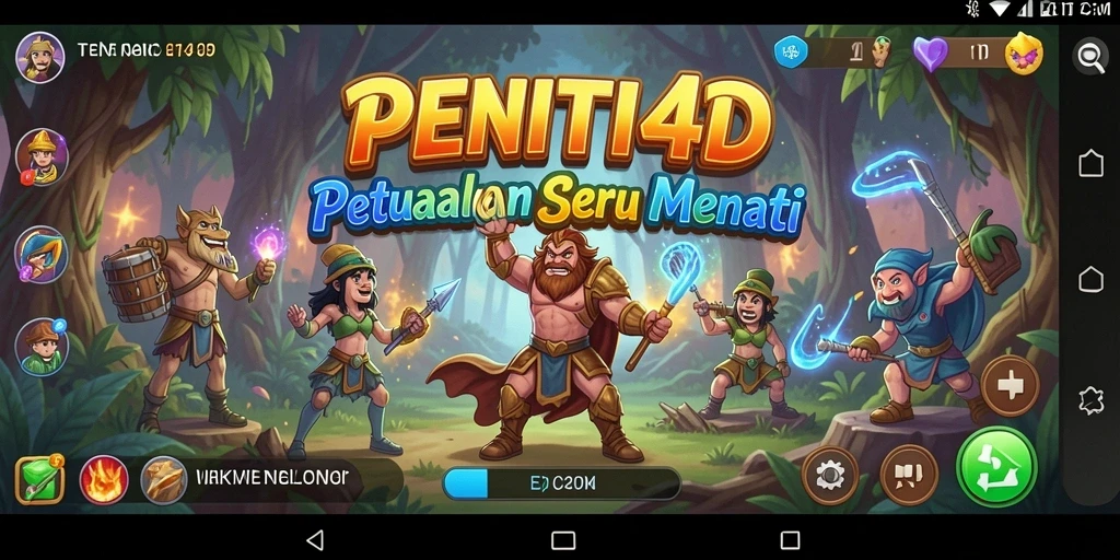 Tampilan gameplay seru PENITI4D saat menjelajahi dunia petualangan.