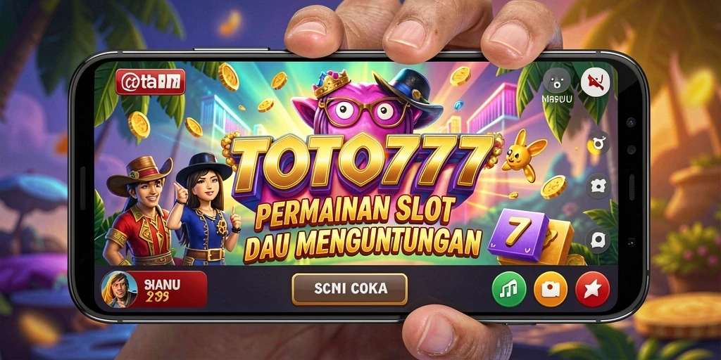 Screenshot gameplay menarik dalam TOTO777 menampilkan keseruan permainan Slot.
