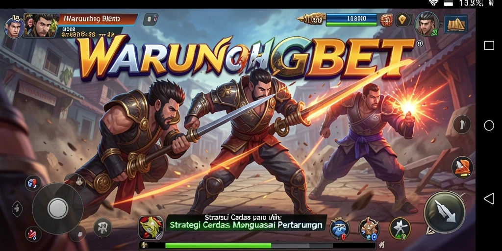 Tampilan gameplay <strong>WARUNGBET</strong> yang mendebarkan dalam aksi strategi.